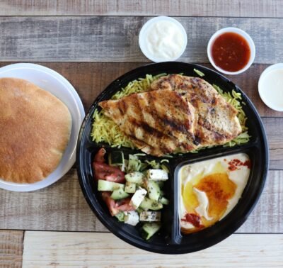 Baked Fish Plate