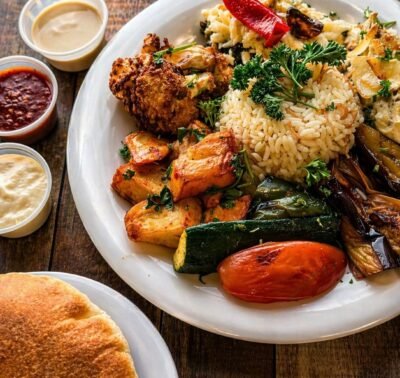 Grilled Vegetables Plate