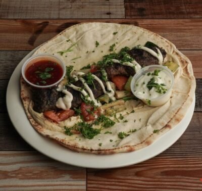 Kafta Kabob Sandwich